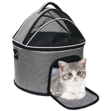 DING DONG PET Oz Mesh 移動站屋, 灰色