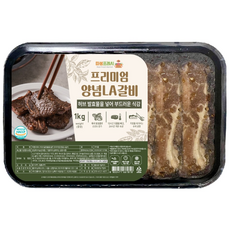 따봉프레시 허브발효물을 넣어 몸에 좋고 부드러운 양념LA갈비, 1개, 1kg