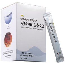 1200도 72시간 킬레이트 용융소금 구운 알칼리 미네랄소금 박대철의 젠한방 국내산 융용소금 스틱형(4g x 30개), 120g, 1개