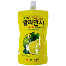한국팜제약 깔라만시 200ml (무료배송) 프리미엄 리얼 자연야생 그대로 깔라만시 착즙액 100%, 5개