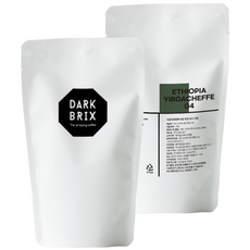 다크브릭스 에디오피아 예가체프 G4 원두커피, 500g, 1개, 홀빈(분쇄안함)
