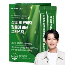 Nutri D-DAY 蘆薈果凍條 15條入, 300g, 1個