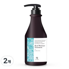 어스로하 대용량 히알 수분 트리트먼트, 750ml, 2개