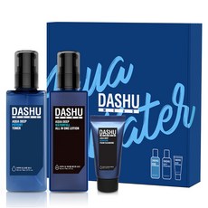 DASHU 男士水漾護膚化妝水 153ml+多合1肌膚補水乳液 153ml+泡沫洗面乳 30ml, 1組