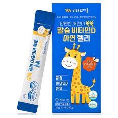 Vitamin Village 舒適兒童艾草鈣維生素D鋅果凍14p, 280g, 1個