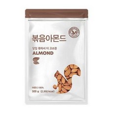 산과들에 24년산 햇 견과류 볶음아몬드, 500g, 3개