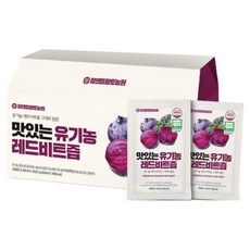 맛있는 유기농 레드비트즙, 2.4L, 3박스