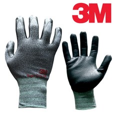 3M 장갑 슈퍼그립200 회색, 1개, 3M 슈퍼그립200 회색 L