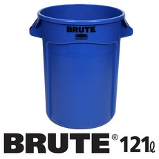 러버메이드 브루트 컨테이너 121L, 파랑, 1개