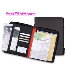 IP16 iPAD 지퍼바인더(16절), 회색