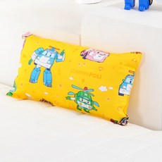 코알라컴퍼니 로보카폴리 베개커버20x40(cm), 옐로우