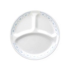 코렐 모닝블루 삼절접시(대), 1개