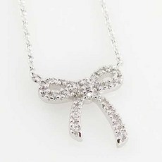 실버리본목걸이