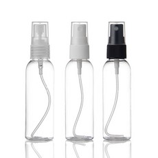 허브스프레이 50 60 80 100ml 스프레이용기, 60ml, 투명용기 흰색캡