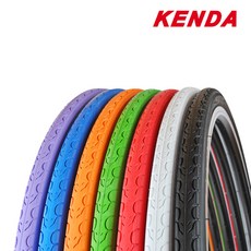 켄다 컬러 700×28c 타이어 하이브리드 자전거 타이어, 블랙, 1개