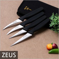ZEUS 제우스 조각도 4P세트 (파우치포함) - 데코레이션칼, 단품