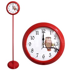 스탠드부엉이시계