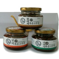 팔도보부상 볶음고추장 선물세트-으뜸세트(한우 굴비 더덕 250g), 250g, 03.굴비 황태채 잔멸치, 3개