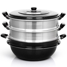 임페리얼 3단 찜가마솥 찜기/찜통, 36cm, 1개, 1개
