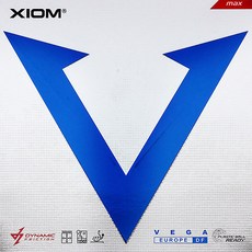 엑시옴 탁구러버 베가 유럽 DF/유로 DF/탁구/러버/라바/평면/소프트/하드/핌플/정통/베, 레드(2.0), 1개