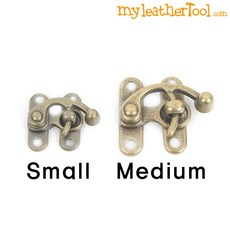 가죽공예 - 걸고리 가방 잠금 장식 (코끼리 장식) 엔틱칼라 *개당가격*, 엔틱, small