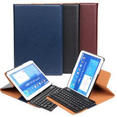 골드다이크 AZA 블루투스 키보드 태블릿PC 케이스, 갤럭시노트10.1 2014에디션 (p600/p605), 네이비
