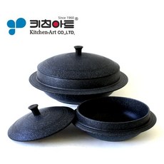키친아트 통주물 가마솥, 2종SET(18+24CM), 상세이미지 참조