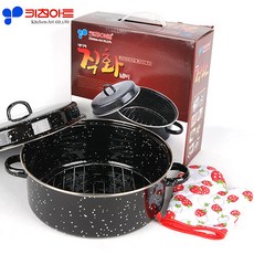 키친아트 직화냄비, 28cm, 블랙, 1개