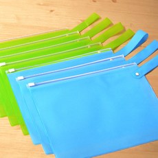 해피세일 국산 고주파지퍼백10장 칼라 슬라이드지퍼백, 06_(27YA)손잡이-연두27x18(10장), 1세트