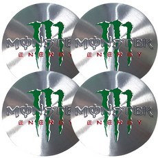카포카 휠스티커 휠 액세서리, (4개한세트), 56mm MONSTER 스티커