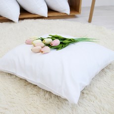 아망떼 방석솜 50x50, WHITE, 1개