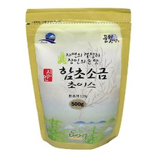 [다사랑함초] 함초소금초이스(봉지) / 천일염 88% + 함초침출액 12%, 500g, 1봉