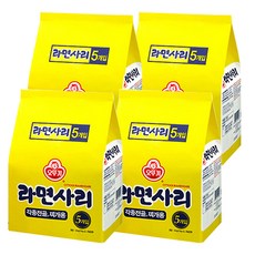 오뚜기 라면사리, 오뚜기 라면사리 5개입X4멀티
