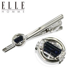 [ELLE HOMME] 엘르옴므 넥타이핀-블루골드캡슐