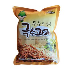 고소하고 담백한 [카밀식품] 두부로만든 국수과자 100g x 5봉, 5개