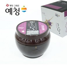 예청 옛방식 그대로 만든 도라지 생강 쌀 조청, 1kg, 1개, 생도라지 조청