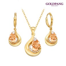 18k목걸이귀걸이세트