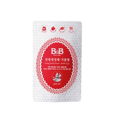 비앤비 거품형 젖병세정제 리필, 400ml, 12개