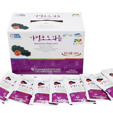 [푸르젠] (저온열처리) 직접재배한 포도로 만든 운악산 포도즙, 50개, 100ml