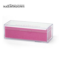 네일윈도우 [네일윈도우]퀵샤인사각블럭, 1개, 핑크