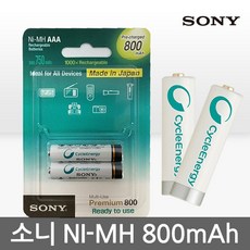 소니aa충전건전지