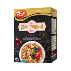 포스트 골든그래놀라 후르츠 360g 그래놀라, 1개