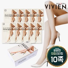 비비안 판도라 고탄력팬티스타킹 10족세트 PH3860 팬티 스타킹