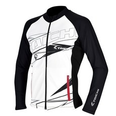 알에스타히치 RSU285 COOL RIDE ZIP INNER 자켓 의류, RACER WHITE