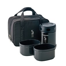 조지루시 뉴 보온도시락 350ml SW-EZE35, 블랙, 1개