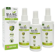 일양약품 모스가드(100ml)-벅스넷프로(이카린딘.그린티향), 3개, 100ml
