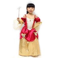 캐릭모아키즈 벨공주 파티복 고급형 레드