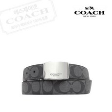 코치 남성 벨트 F64828 CQ-BK