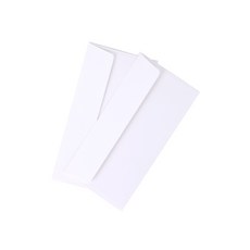 무지 가로 봉투 5p / 화이트 - 편지봉투
