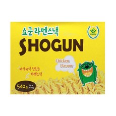 쇼군 쇼군라멘스낵 18g x 30봉지, 30개입, 쇼군 라멘스낵 18g